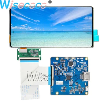 Wisecoco 6 Collu Rollable Elastīgu OLED 2160*1080 LCD Displejs 48 Adatas Ekrānu 1mm ar HDMI, lai MIPI Vadītāja Valdes