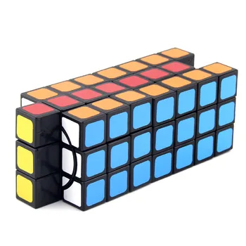 WitEden taisnstūra paralēlepipēdu Super 3x3x3 3x3x4 3x3x5 3x3x6 3x3x7 Magic Cube Mīklas, Ātrums prāta Spēles Apstrīdēt Izglītības Rotaļlietas Bērniem