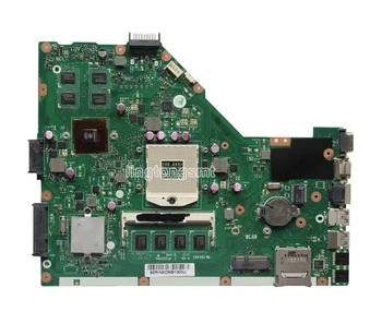 X55VD MB._4G/ KĀ GeForce GT610M 4GB RAM mainboard REV 2.2 Asus X55V X55VD X55C klēpjdators mātesplatē Testēti bezmaksas piegāde