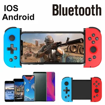 X6 Bezvadu Bluetooth Spēļu Kontrolieris, Teleskopiskie Gamepad Kursorsviru Samsung Xiaomi Huawei Android Tālrunis PC IOS IPhone Dāvanu