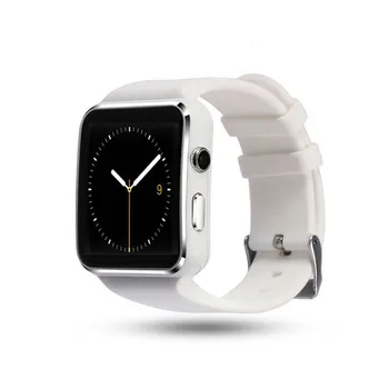 X6 Smart Skatīties ar Kameru Touch Screen Atbalsta SIM TF Karte Bluetooth Smartwatch iPhone Xiaomi Android Tālrunis