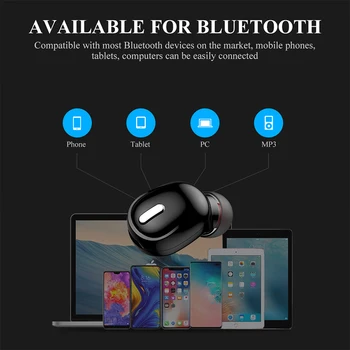 X9 TWS Bluetooth 5.0 Austiņas Mini Bezvadu Earbuds, Stereo Troksni ausī 3D Skaņas Sporta Pārgājienu Austiņas Smart tālruni