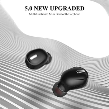 X9 TWS Bluetooth 5.0 Austiņas Mini Bezvadu Earbuds, Stereo Troksni ausī 3D Skaņas Sporta Pārgājienu Austiņas Smart tālruni