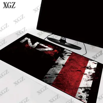 XGZ Masu Ietekme N7 Logo Gumijas Pamatni Peles Spēli Anime Karikatūra Izdrukāt Liela Bloķēšanas Malas Spēļu Tastatūra Paklāja, Galda, XXL