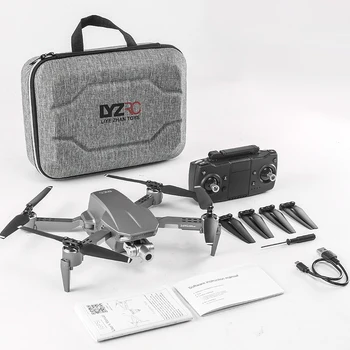 XKJ IR 2021. RC Dūkoņa GPS 4K IZŠĶIRTSPĒJAS Dual Kameras Self-stabilizēt Gimbal Profesionālās Aerial Photography Salokāms Quadcopter
