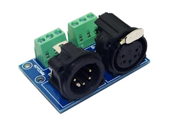 XLR5-3P DMX512 Releji savienotājs,3pin termināla adapteris 5 pin XLR,3P 5 core XLR Kontrolieris,3P 5 core XLR izmantot DMX kontrole