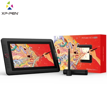 XP-PEN Mākslinieks 13.3 Pro Brīvdienu Izdevums Zīmēšanas, Digitālās Grafikas Tabletes ar Ekrāna Pildspalvu Displeja Monitors Pilna Lamināta ar Tilt