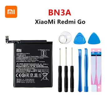 Xiao mi Oriģinālā BN3A 3000mAh akumulatoru Xiaomi Redmi Iet BN3A Augstas Kvalitātes Tālruņu Rezerves Baterijas +Instrumenti