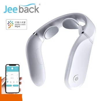 Xiaomi Jeeback dzemdes Kakla Massager G2 DESMITIEM Impulsa Pasargāt Kaklu 190g Dubultu Karstā Komprese L-Veida Nodilums Darba Mijia App