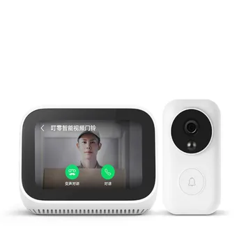 Xiaomi MI Touch Screen Bluetooth 5.0 Speaker Digitālais Displejs Modinātājs WiFi Smart Savienojumu Ar Video Durvju Mi Skaļrunis