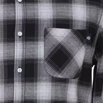 Xiaomi MIKEBOY tendence instrumenti Rudens Men 's Mīksti kokvilnas Pleds krekls, mētelis Atloks Krekls ar garām Piedurknēm vīriešu Modes vēstuli izdrukāt Ligzda
