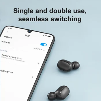 Xiaomi Redmi AirDots S True Bezvadu TWS Austiņas Bluetooth 5.0 Brīvroku Austiņu pa Kreisi, pa Labi Zemu Vrg Režīms Stereo Austiņas Ar Mic