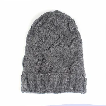 Xthree Jaunu Dubultā slāņa saglabāt siltu ziemas cepuri sievietēm lēti meitene 's cepure adīta cepure Kokvilnas beanies klp jaunu biezas sieviešu klp