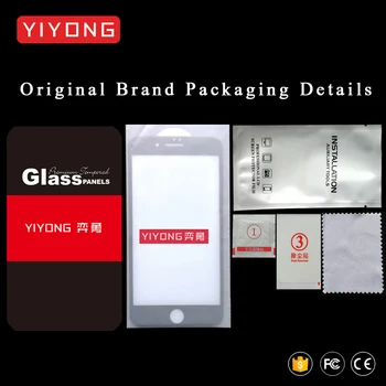 YIYONG 5D Līme Pilnībā Segtu Stikla Xiaomi Mi 6 Mi6X Rūdīts Stikls Xiomi Mi 6 Pro Screen Protector For Xiaomi Mi6 Mi 6X Stikla