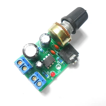 YX1667 tips LM386 jūsu stūres pastiprinātājs, valde var vilkt 0,5 W-10 W skaļrunis DC3-12V audio