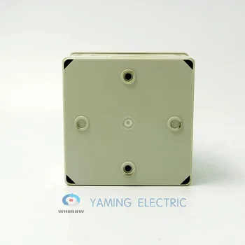 Yaming elektriskā YMW26-32/2M Nomaiņas cam pagrieziet slēdzi 32A 2 posmi 3 pozīciju ar ūdensizturīgu box IP65 interruptor