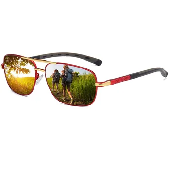 Yeckpowo 2020. gadam, saulesbrilles, vīriešu, saules brilles polarizētās brilles UV400 gafas Oculos Gafas De Sol Toņos samazināt atspulgu lēcu modes