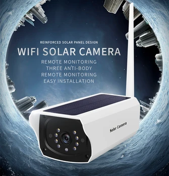 YobangSec WIFI Bezvadu Āra Ūdensizturīgs 1080P 2.0 M Saules Bateriju Jauda Uzraudzības Drošības Medību Taka Dabas IP Kameras