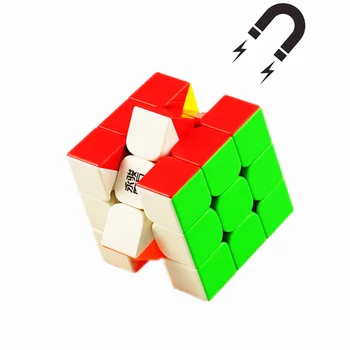 Yongjun Magic cube 3x3x3 Magnētiskais Kubs 3x3x3 Magnēts Ātrums cube Puzzle Cubo Magico Profesionālās Izglītības Rotaļlietas bērniem
