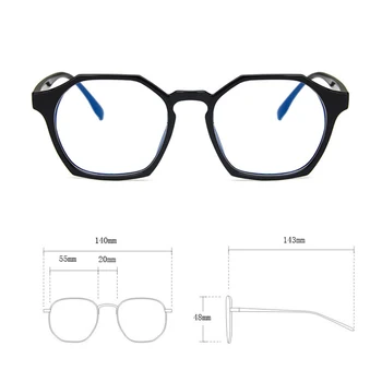 Yoovos Ir 2021. Brilles Rāmis Sievietes Zilās Gaismas Okulary Apaļas Glāzes Par Sievietēm/Vīriešiem Luksusa Rāmji, Brilles Liels Rāmis Gafas Mujer De