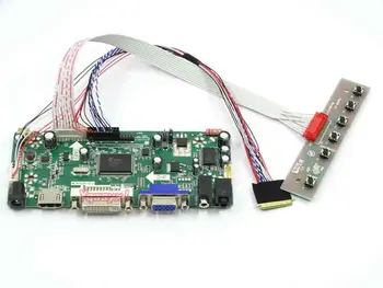 Yqwsyxl Kontroles padomes Monitoru Komplekts HSD121PHW1-A03 HDMI+DVI+VGA LCD LED ekrānu Kontrolieris Valdes Vadītāja