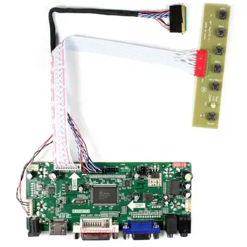 Yqwsyxl Kontroles padomes Monitoru Komplekts LP140WH4-TLC1 HDMI+DVI+VGA LCD LED ekrānu Kontrolieris Valdes Vadītāja