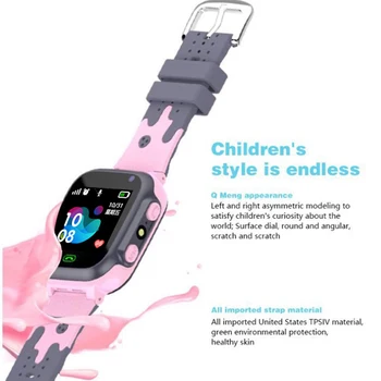 Z1 Smart Skatīties Bērniem LBS Tracker SmartWatch SOS Zvanu Bērniem Anti Zaudēja Uzraudzīt Bērnu rokas Pulkstenis, lai Zēns meitenes
