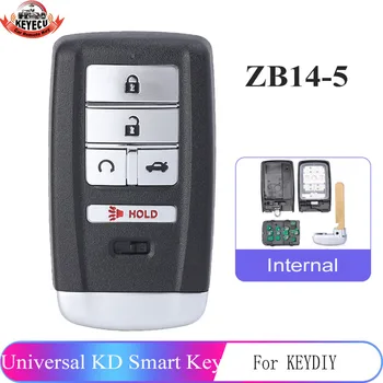 ZB14-5 KEYDIY Universal 5 Pogas, Smart Key KD-X2 Auto Taustiņu Tālvadības Nomaiņa Fit Vairāk nekā 2000 Modeļi