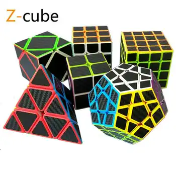 ZCUBE 7 veidu Oglekļa Šķiedras Uzlīme Speed Magic Klucīši Puzles, Rotaļlietas Bērniem, Bērnu Dāvanu Rotaļlietas Jaunatnes Pieaugušo Instrukcija