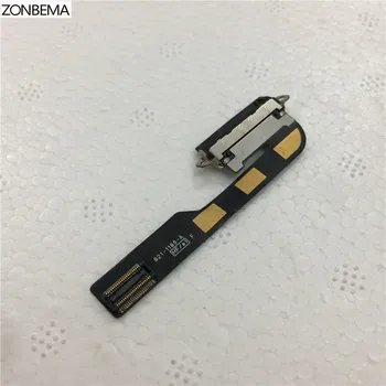 ZONBEMA Oriģinālu Jaunu 5gab/daudz Lādētāja Ports Uzlādes Doks USB Connector Flex Cable Lentes iPad 2