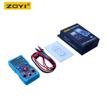 ZOYI ZT-S1 Ciparu Multimetrs testeri autoranging Patiesa rms automotriz Mmultimetro ar TSV DATU TURIET LCD apgaismojums+Lukturītis