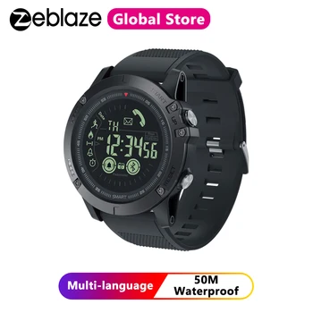 Zeblaze VIBE 3 Flagmanis Izturīgs Smartwatch 33 mēnešu Gaidīšanas Laiks, 24h Visos Laika apstākļos Uzraudzības Smart Skatīties Uz IOS Un Android