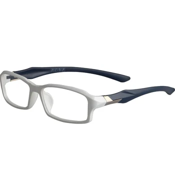 Zerosun Baltas Brilles Rāmis Vīriešu Sporta Brilles Vīriešiem Ultra Light Recepšu Brilles Dioptriju Tuvredzība, Optisko Briļļu Melns