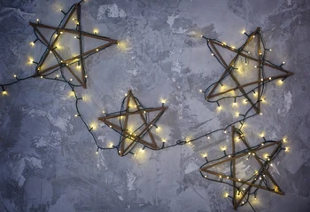 Ziemassvētku Fotogrāfija Backdrops Sienu Rotājumi, gaismas stars Jaundzimušo Foto Fona Puses Fons XT-6208