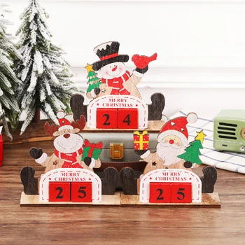 Ziemassvētku Kalendāri, Ziemassvētku Dekorācijas, Ziemassvētku Vecīša Lelles Elf Koka Adventes Atpakaļskaitīšanas Noel Ziemassvētki Ir 2021. Jaunā Gada Dāvanas Navidad