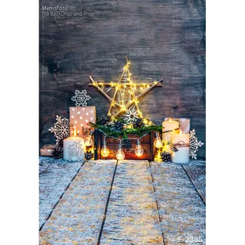 Ziemassvētku fona vinila fotogrāfija backdrops Datora Drukā, Foto studija F-2885
