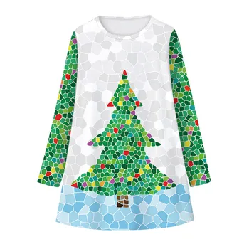 Ziemassvētku kleita meitene Meiteņu Ziemassvētku Kleitas Karikatūra Izdrukāt Bērniem, Bērnu Princese Kleita Puse Tērpiem navidad платье для девочк
