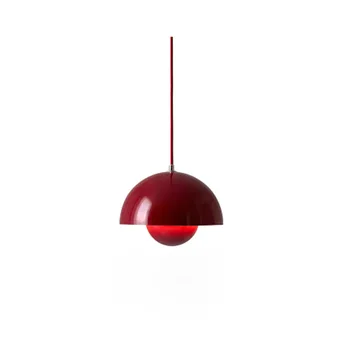 Ziemeļvalstu minimālisma dāņu dizaina bud kulons lampas dzīvojamā istabā, ēdamistabas kafejnīca lampas guļamistabas gultas karājas lampa E27 Diameter23cm