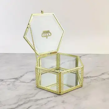 Ziemeļvalstu Ģeometriskā Caurspīdīga Stikla Puķu Istabā Stikla Gredzenu Lodziņu, Kāzu Gredzenu Lodziņu, Inovatīvu Mājas Apdare Rotājumu Mūžīgā F