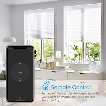 Zigbee Smart Aizkaru Slēdzi ES/ASV Rullo žalūziju elektromotoru Google Home Alexa Balss vadību DIY Smart Home varas Tuya