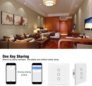 Zigbee Smart Aizkaru Slēdzi ES/ASV Rullo žalūziju elektromotoru Google Home Alexa Balss vadību DIY Smart Home varas Tuya