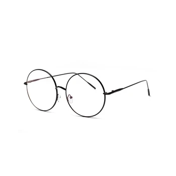 Zilead Lielajam Apaļas Brilles Rāmis Sievietēm Un Vīriešiem Retro Metāla Skaidrs, Len Brilles, Optiskās Brilles, Briļļu Brilles Unisex