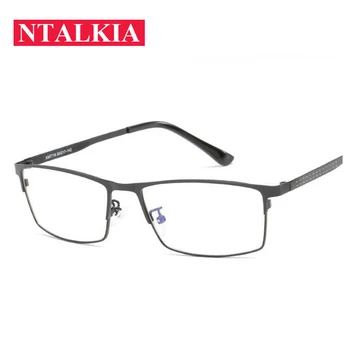 Zilā Gaisma Brilles Vīriešiem Bussiness Optiskās Brilles Rāmis Filtrs Datoru Brilles Anti Starojuma Aizsargbrilles, Briļļu rāmji Sievietēm