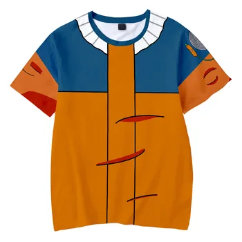 Zēni Meitene Kids 3D T-krekls Naruto Cosplay sporta Krekli Kakashi Rīcības Attēls Tee Krekli Bērnu Topi Naruto, Kakashi Tshirt