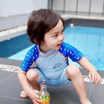 Zēns Bērniem Bathwear Vasarā Peldēties Peldvietās, Bērnu Peldkostīmi For Boy Bērniem Peldkostīmi For Boy Cartoon Romper Bērniem Swimable Peldkostīmi