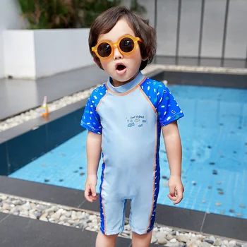 Zēns Bērniem Bathwear Vasarā Peldēties Peldvietās, Bērnu Peldkostīmi For Boy Bērniem Peldkostīmi For Boy Cartoon Romper Bērniem Swimable Peldkostīmi
