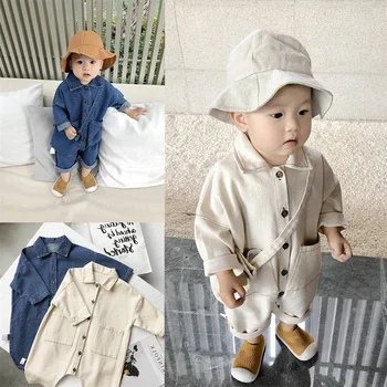 Zēns Kovboju Romper bērnu kombinezoni kāpšanas drēbes baby boy, bērnu drēbītes, Romper puiku drēbes