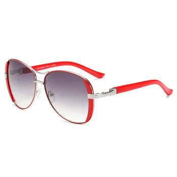 Zīmola Dizaina Modes Saulesbrilles Sieviešu Toņos Vintage Metāla Rāmis, Saules brilles Sievietēm Brilles UV400 Oculos de sol