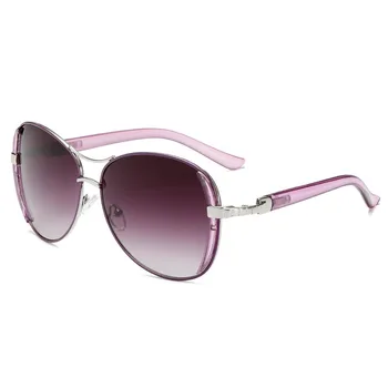 Zīmola Dizaina Modes Saulesbrilles Sieviešu Toņos Vintage Metāla Rāmis, Saules brilles Sievietēm Brilles UV400 Oculos de sol