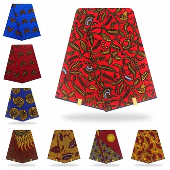Āfrikas Ankara Audums Augstas Kvalitātes pagne Vasks Drukas Auduma Apdrukāšana Kokvilnas Āfrikas pagne Nekustamā pagne Sākotnējā Tissus Wax Soft